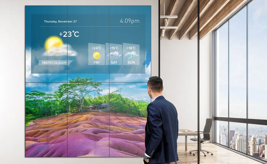 Philips videowall displays
