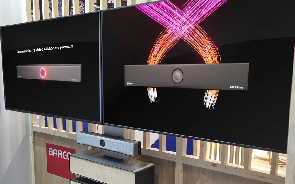 barco clickshare bar videoconference